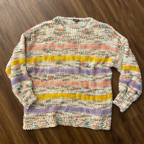 &merci Large chunky knit sweater‎ EUC - Picture 1 of 2